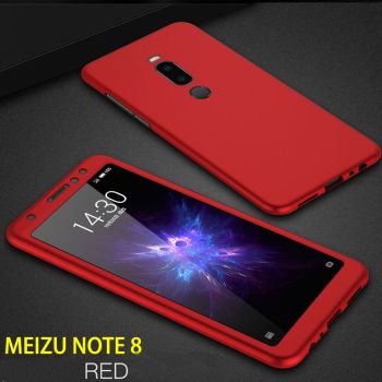3-in-1 Full Protection PC Hard Back Cover Case For Meizu M8 Note/M6 Note