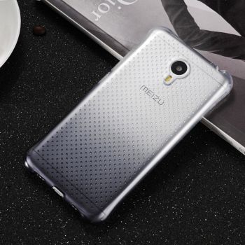 Colorful Gradual Change Style Soft Silicon Protective Back Case For Meizu M3S