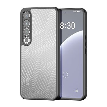 Flowing Lines Frosted Feel PC Back Cover Soft TPU Edge Protective Case For MEIZU 20 Pro