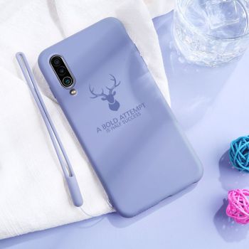 Full Protection Deer Series Liquid Silicone Protective Case For Meizu 16XS