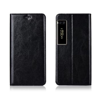 Genuine Cowhide Leather Flip Protection Case Cover For Meizu Pro7 Plus/Pro7