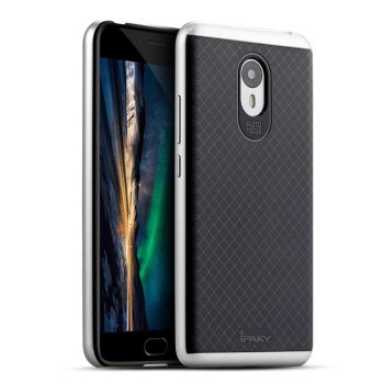IPAKY Hybrid Case PC Frame With Silicon Cover For Meizu M3 Note