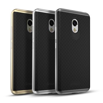 IPAKY Hybrid Case PC Frame With Silicon Cover For Meizu M3S