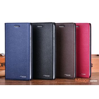 Mileage Series Genuine Cowhide Flip Leather Protective Case For Meizu M3X