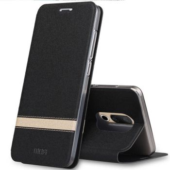 Mofi Classic Contrasting Series Flip Leather Protective Case With Stand Function For Meizu 15/15 Plus