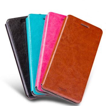 Mofi Classis Clamshell Thin Contracted PU Leather Case Flip Cover For Meizu M3 Max