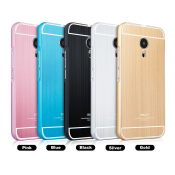 Msvii Metal frame with Back Cover Case For Meizu Metal