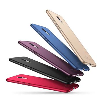 Msvii Super Simple Ultra-Thin Smooth Feel Plastic Hard Shell Back Cover Case For Meizu M5 Note