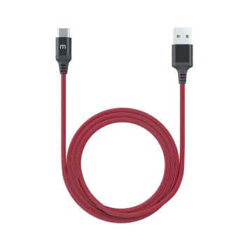 Original MEIZU Red Type-C Metal Braid Charger USB Cable 1.2M