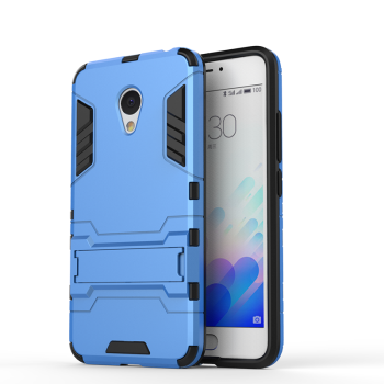 PC With Silicone Hybrid Back Cover Case For Meizu M3 Note