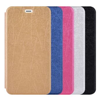 Silk Texture Flip Leather Protective Case With Support Function For Meizu 16XS