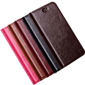 Simple Genuine Leather Cover for Meizu Pro 6 / Pro 6s