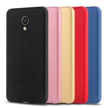 Soft Simple Slim Frosted TPU Back Case For Meizu M5