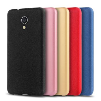 Soft Simple Slim Frosted TPU Back Case For Meizu M5S