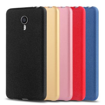Soft Slim Frosted TPU Back Case For Meizu M3 Note