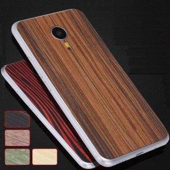 Ultra-thin  Solid Wood Back Sticker For Meizu Pro5