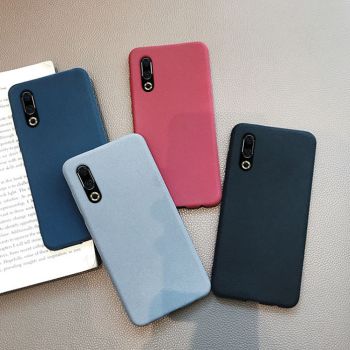 Ultra Thin Full Surround Frosted Soft Silicone Back Cover Case For MEIZU 16S/16XS