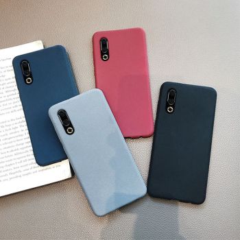Ultra Thin Full Surround Frosted Soft Silicone Back Cover Case For MEIZU 16S Pro