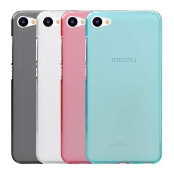 Ultra Thin Transparent Soft Silicone Protective Case for Meizu U10 U20
