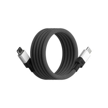 Original MEIZU PANDAER Line King 240W Coilable Cable · Glacier Edition
