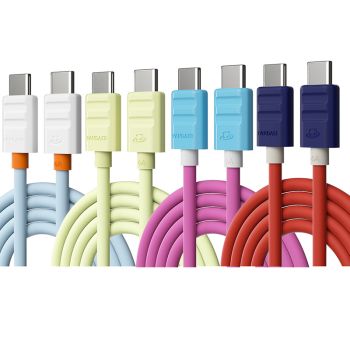 Original MEIZU PANDAER Line King 100W Silicone Fast Charging Data Cable (1.2m)