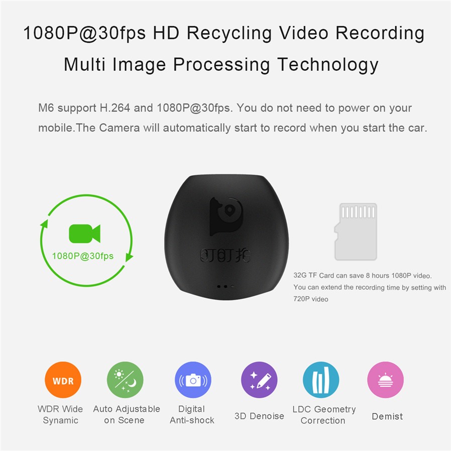 Car DVR Full HD Camera Video Recorder 