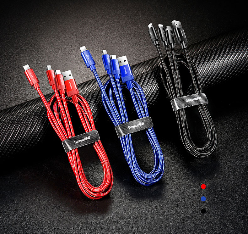 3-in-1 Data Faction USB Cable