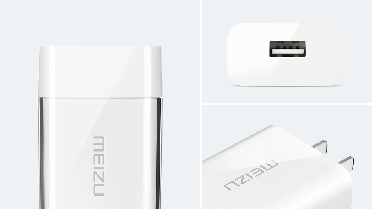 Original Meizu USB Port Fast Charger Adapter