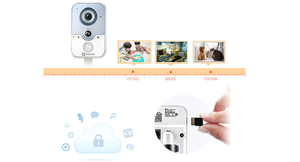 Hikvision EZVIZ C2W 720p HD Wifi IP Security Camera