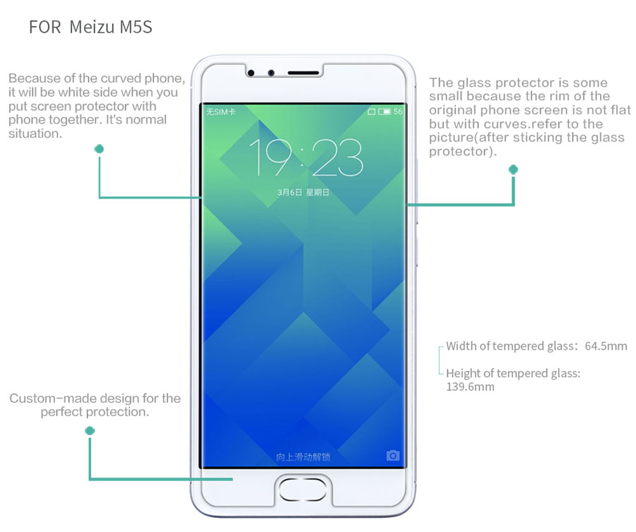 Meizu M5S screen protector