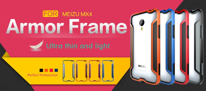 Meizu Mx4 Bumper Case